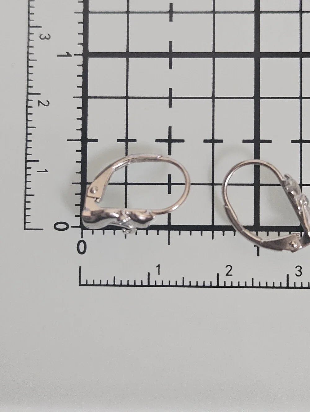 925 Cute Cat Earrings Sterling Silver Leverback